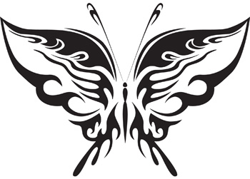 Tribal Butterfly 38